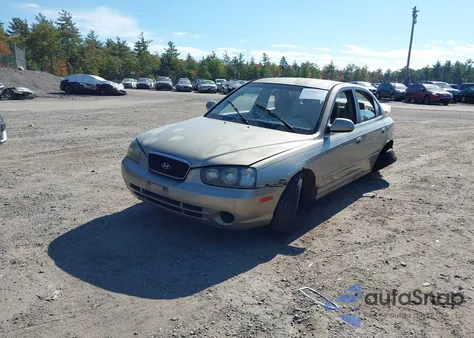 2003 Hyundai Elantra Gls/Gt из США, поврежденный, VIN KMHDN45D03U474254